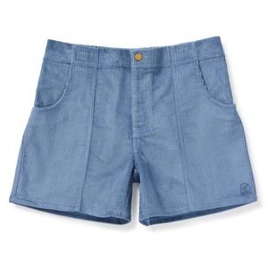 Dandy Del Mar THE CORSICA CORDUROY SHORTS - BLUE TOPAZ 36 Sold Out!